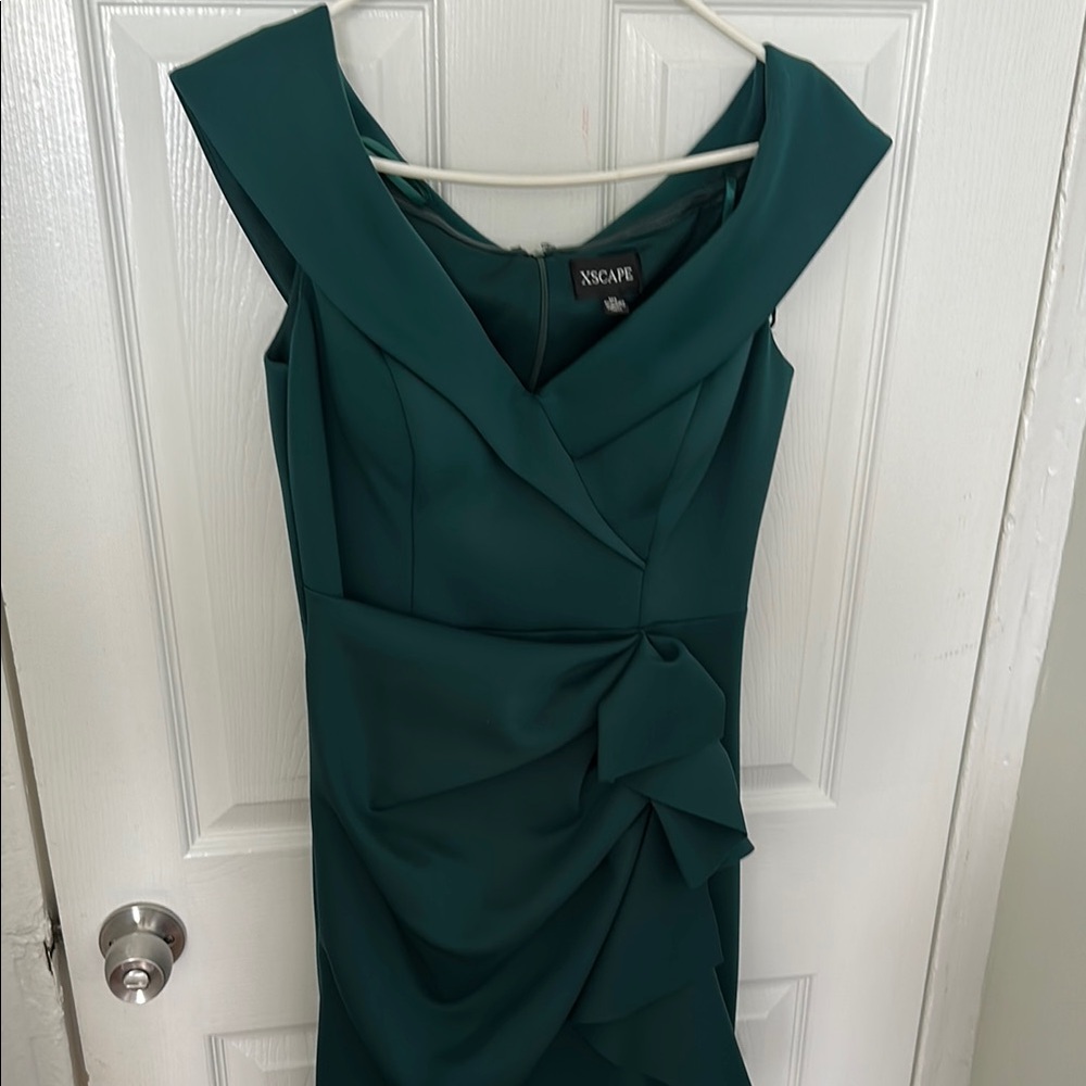 Xscape Women's Green Dress